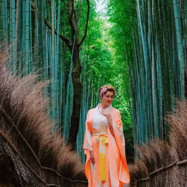 Arashiyama Bamboo Forest - Cảnh đẹp Nhật Bản mùa thu