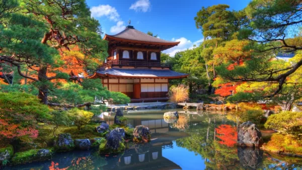 Ginkakuji Temple - Chùa gác bạc ở Kyoto