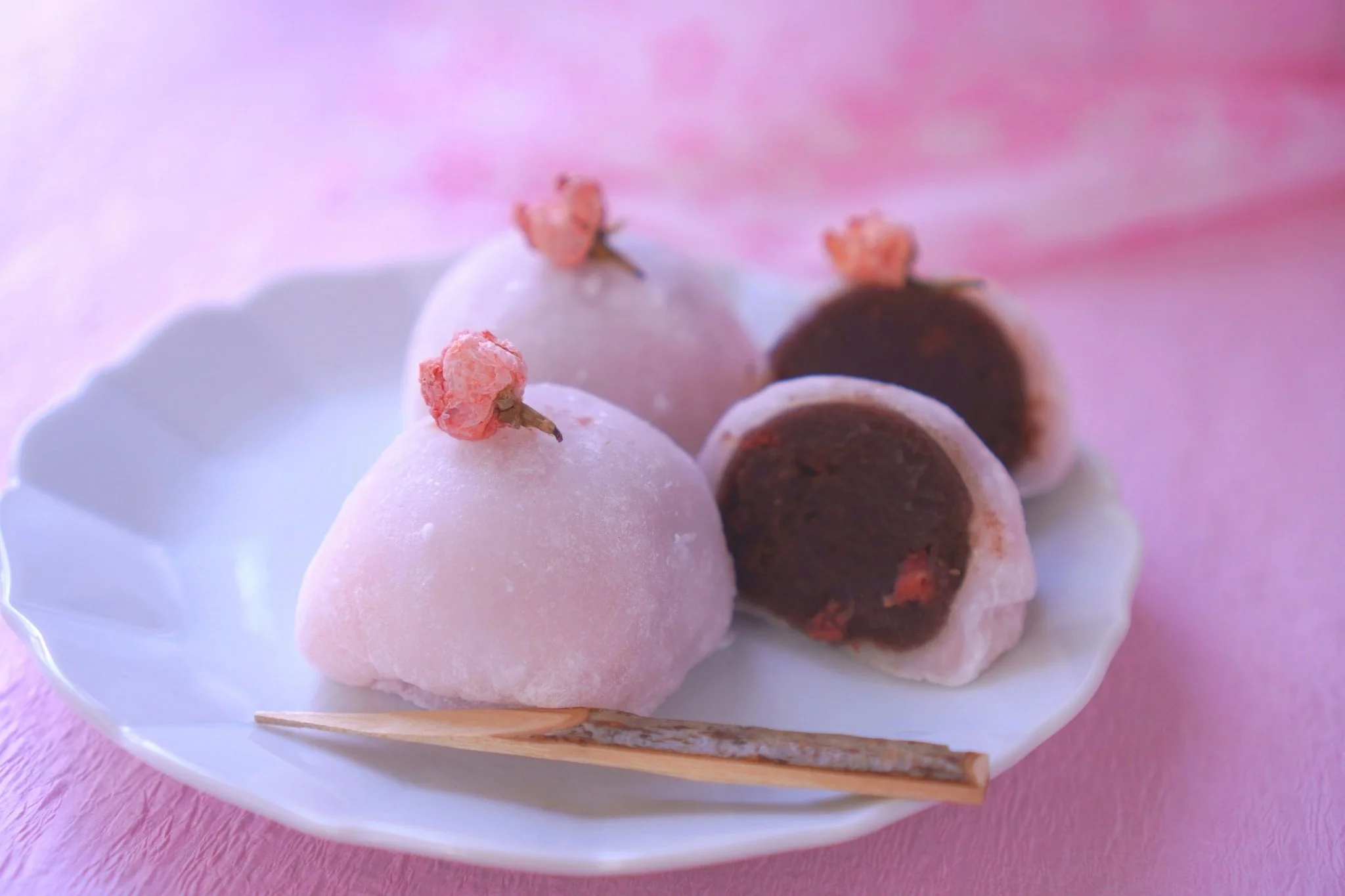 Sakura Mochi | Ẩm thực Nishiki Market