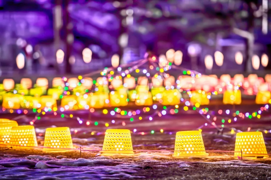 Lễ hội nến Aizu Erosoku | Lễ hội mùa đông Nhật Bản