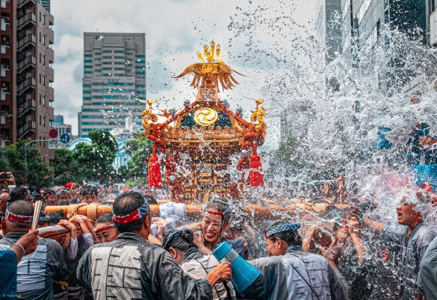 Fukagawa Hachiman Festival | Lễ hội ở Tokyo Nhật Bản