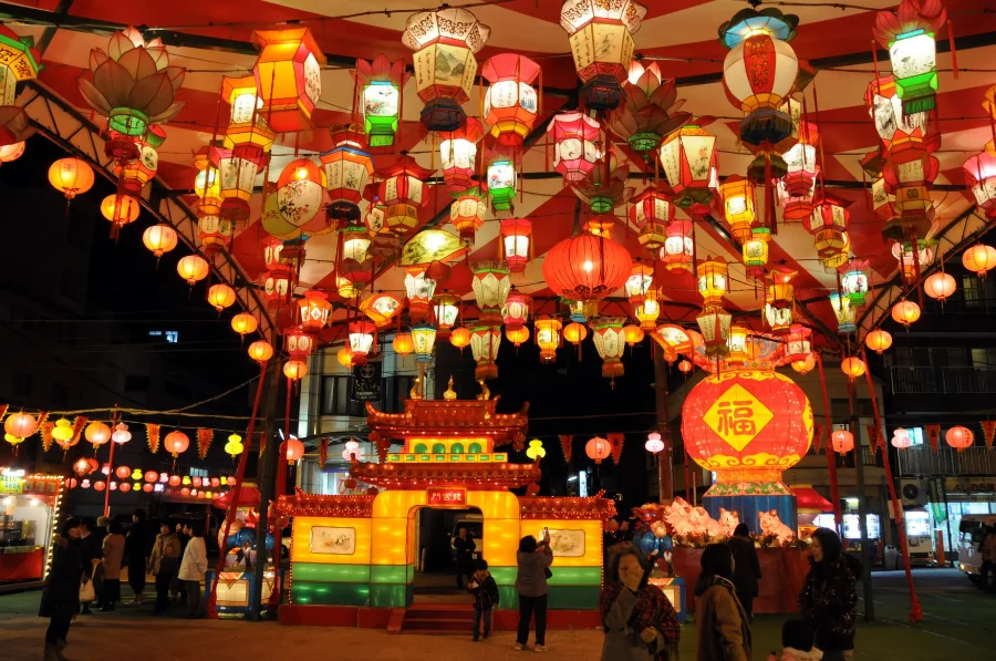 Lễ hội đèn lồng Nagasaki - nagasaki lantern festival