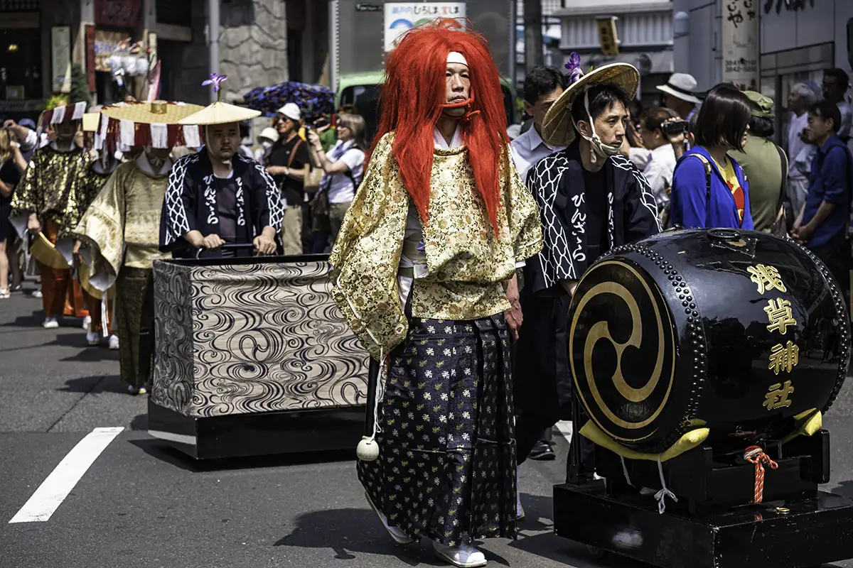 Sanja Matsuri - Lễ hội truyền thống sôi động bậc nhất Tokyo