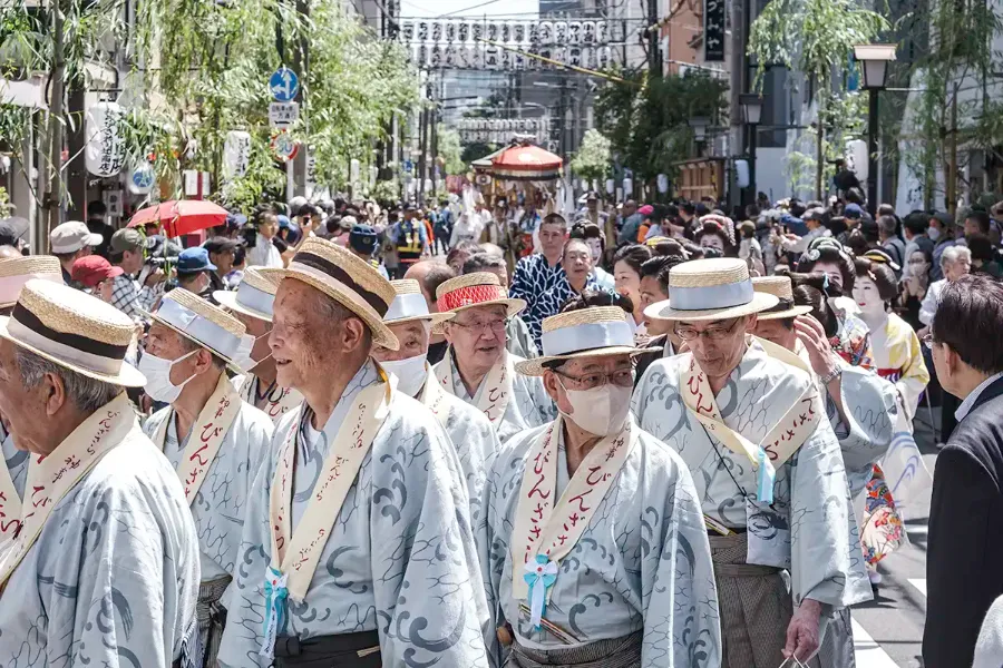 Sanja Matsuri - Lễ hội truyền thống sôi động bậc nhất Tokyo