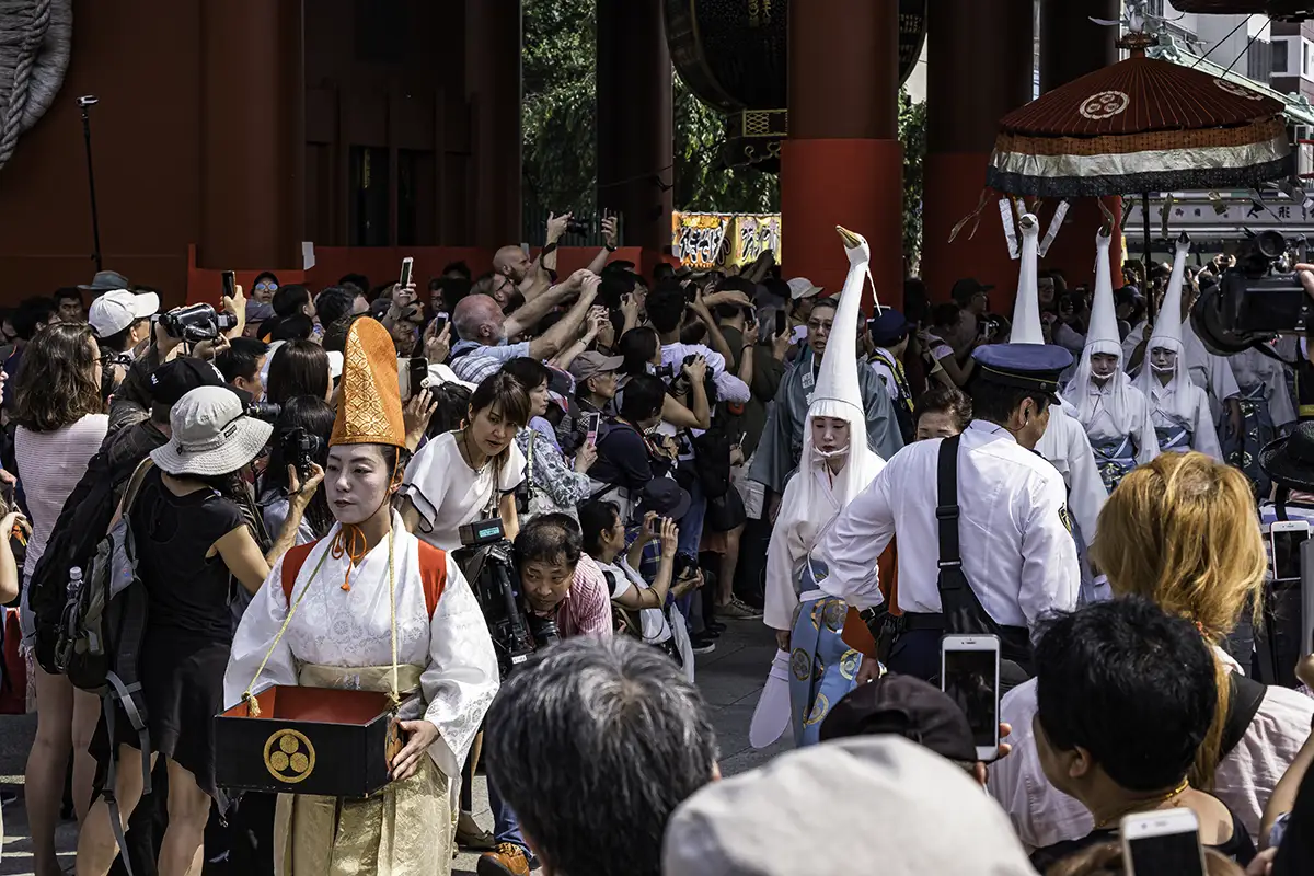 Sanja Matsuri - Lễ hội truyền thống sôi động bậc nhất Tokyo