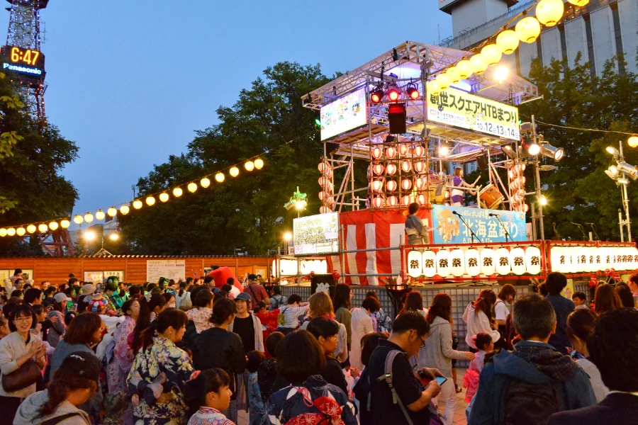 Hokkai Bon Odori | Lễ hội ở Hokkaido
