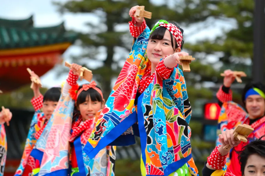 Lễ hội Kyoto Sakura Yosakoi | Lễ hội ở Kyoto Nhật Bản