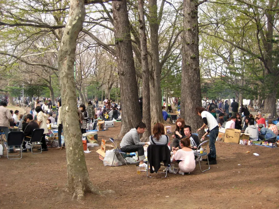 Maruyama Park (Sapporo) - Công viên Maruyama ở Sapporo Nhật Bản