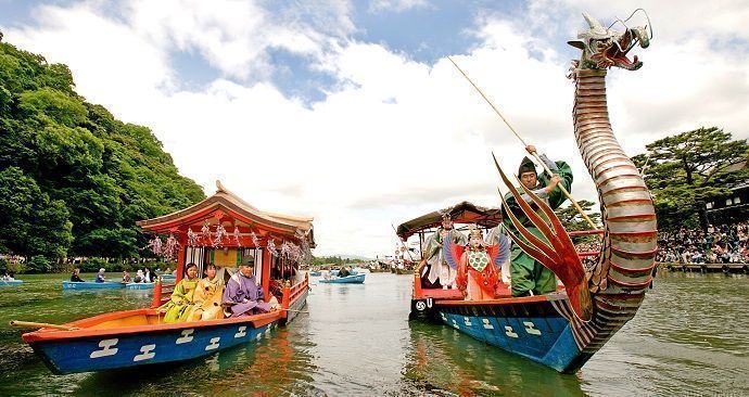 Lễ hội Mifune Matsuri | Lễ hội ở Kyoto Nhật Bản