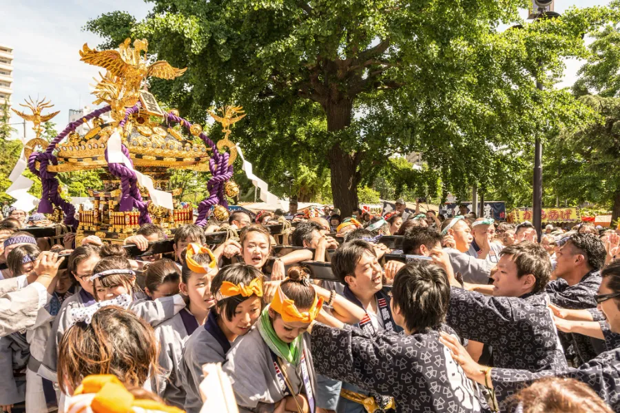 Sanja Matsuri - Lễ hội truyền thống sôi động bậc nhất Tokyo