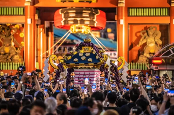 Sanja Matsuri - Lễ hội truyền thống sôi động bậc nhất Tokyo