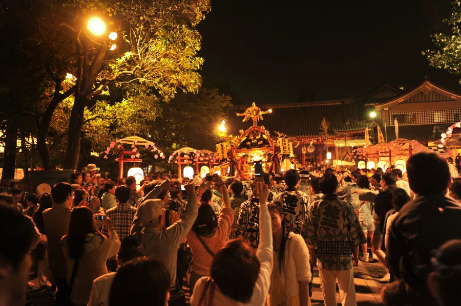 Sanja Matsuri - Lễ hội truyền thống sôi động bậc nhất Tokyo