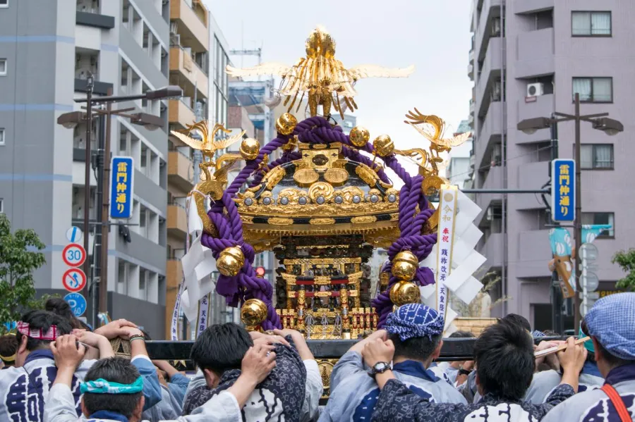 Sanja Matsuri - Lễ hội truyền thống sôi động bậc nhất Tokyo