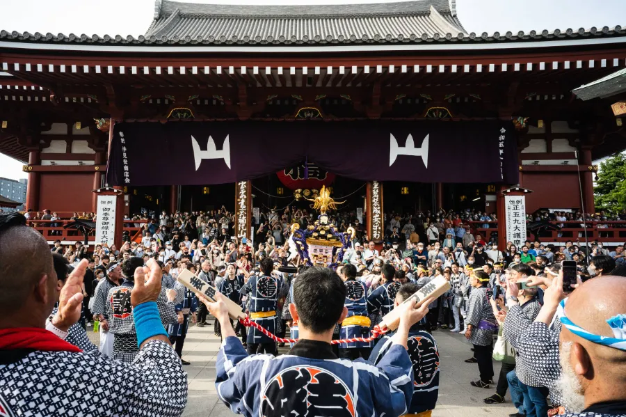 Sanja Matsuri - Lễ hội truyền thống sôi động bậc nhất Tokyo