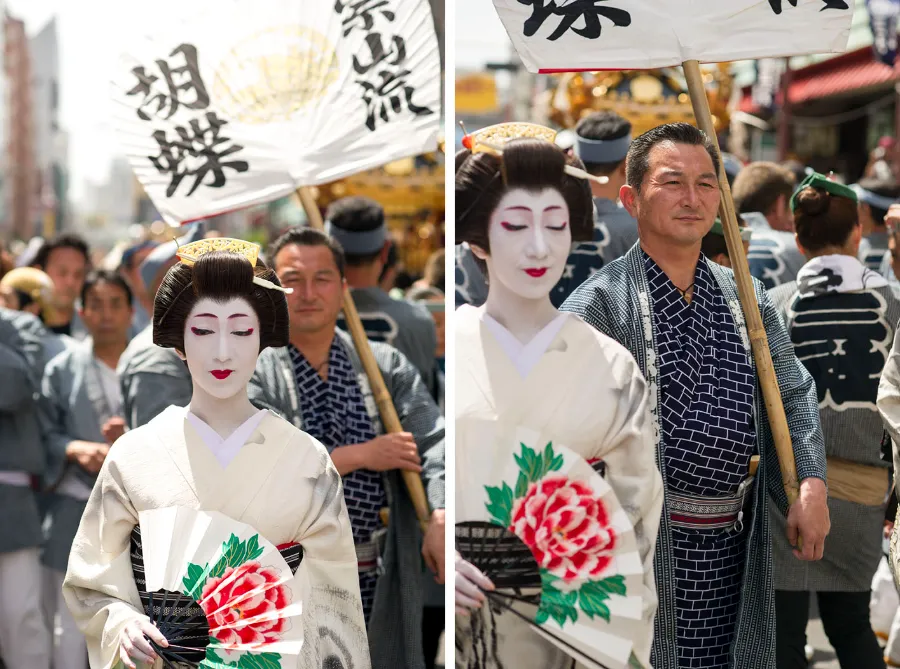 Sanja Matsuri - Lễ hội truyền thống sôi động bậc nhất Tokyo