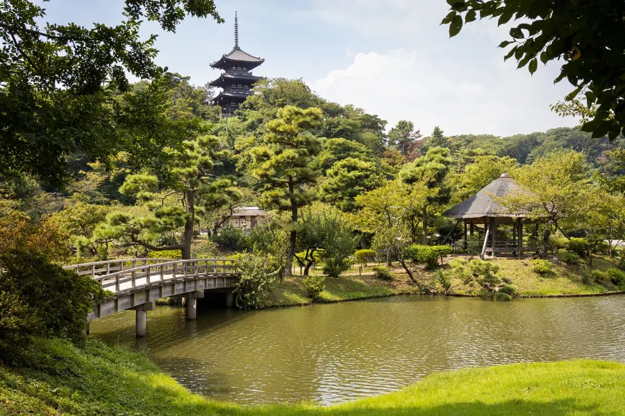 Sankeien Garden - Yokohama Nhật Bản