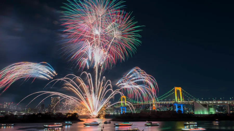 Lễ hội Sumidagawa Fireworks | Lễ hội ở Tokyo Nhật Bản