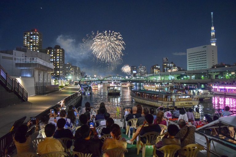 Lễ hội pháo hoa sumidagawa | sumidagawa fireworks festival