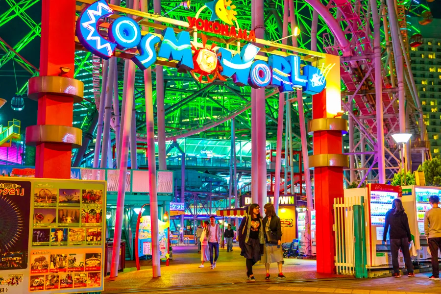 Yokohama Cosmo World – Thiên đường giải trí bên bờ vịnh Yokohama