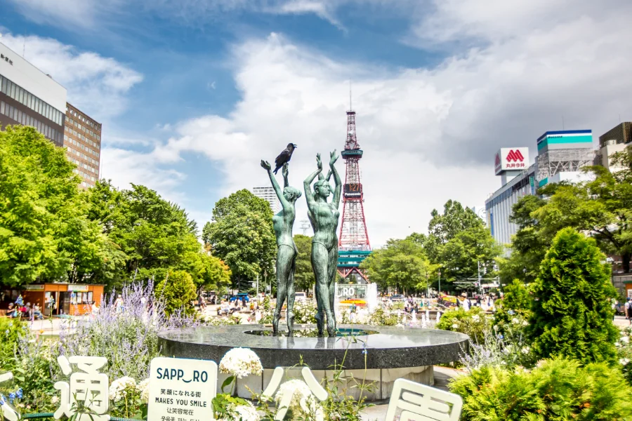 Công viên Odori - Viên ngọc xanh giữa lòng Sapporo Odori Park (Công viên Odori): Viên ngọc giữa lòng Sapporo