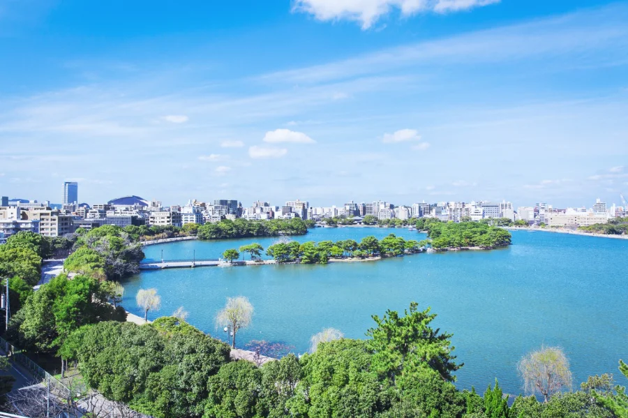 Ohori Park - Công Viên xanh giữa lòng Fukuoka, Nhật Bản