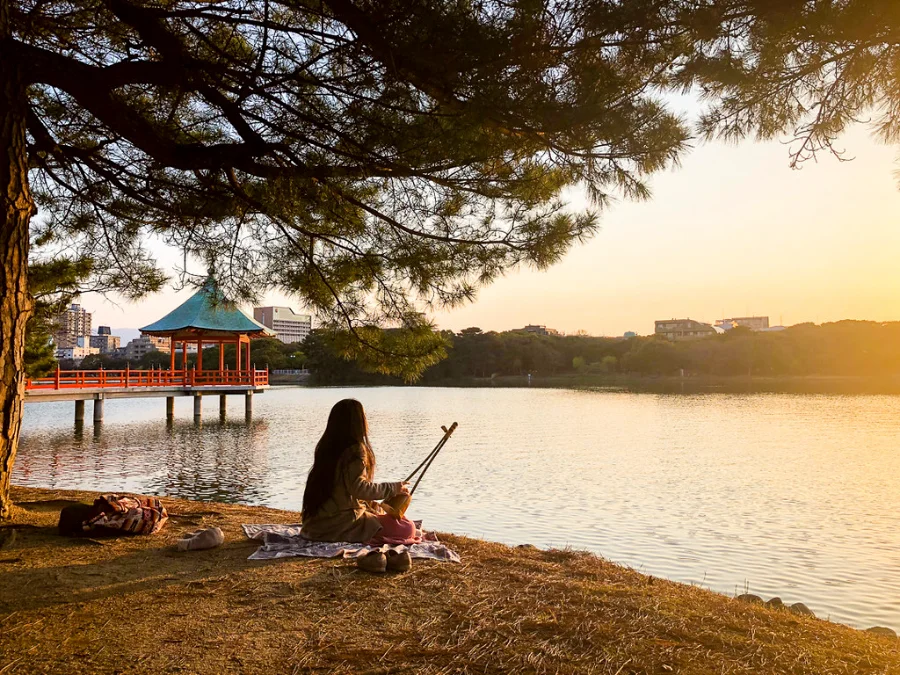 Ohori Park - Công Viên xanh giữa lòng Fukuoka, Nhật Bản