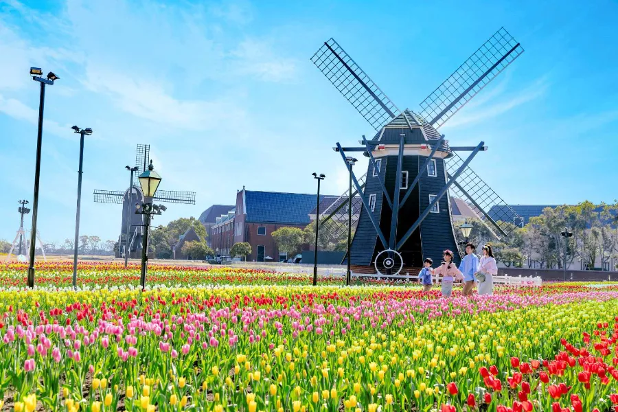 Huis Ten Bosch: Khu vui chơi giải trí "Cực đã" tại Nhật Bản