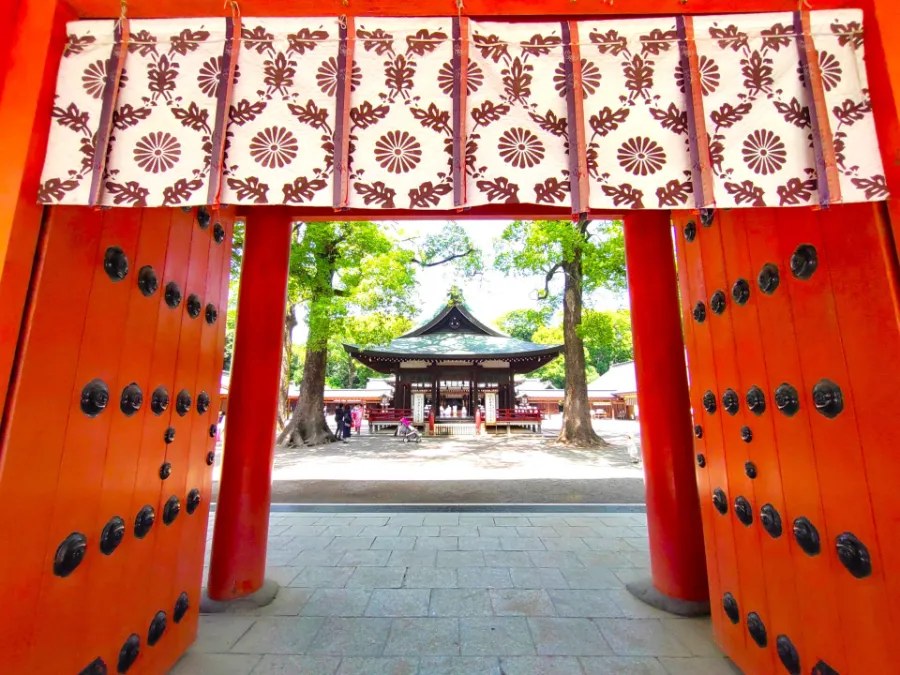 Musashi Ichinomiya Hikawa Jinja (Đền Hikawa) ở Saitama