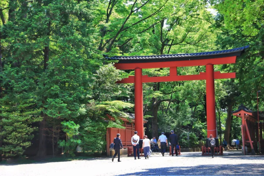 Musashi Ichinomiya Hikawa Jinja (Đền Hikawa) ở Saitama