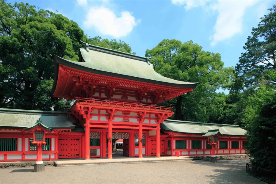 Musashi Ichinomiya Hikawa Jinja (Đền Hikawa) ở Saitama