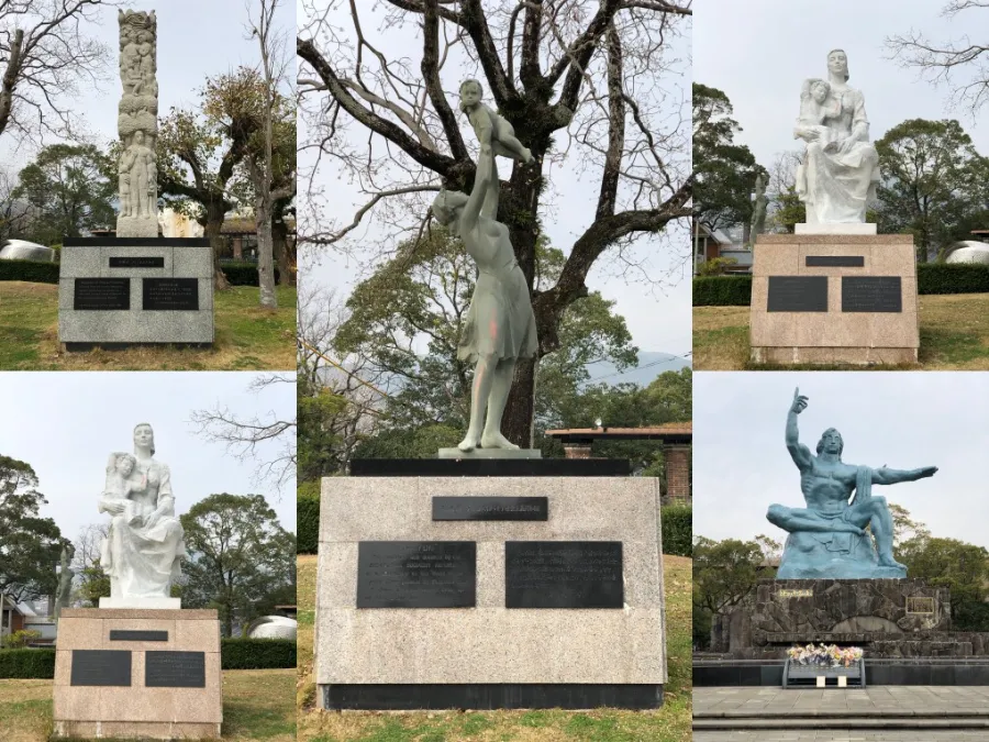 Nagasaki Peace Park - Công viên hòa bình Nagasaki, Nhật Bản