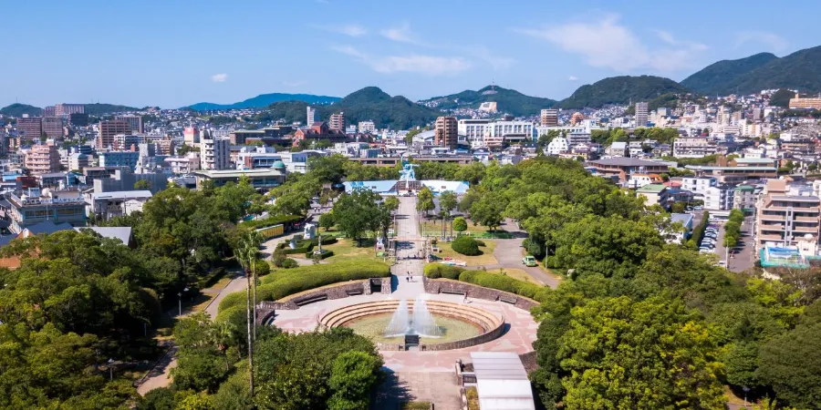 Nagasaki Peace Park - Công viên hòa bình Nagasaki, Nhật Bản