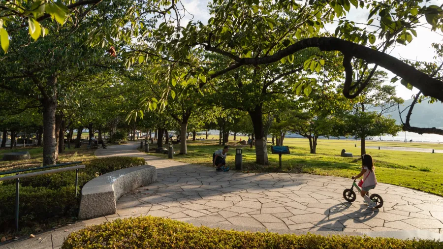 Nagasaki Seaside Park | Công viên ở Nagasaki Nhật Bản