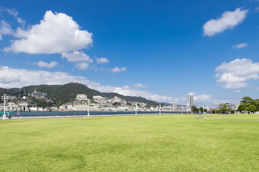 Minato Park ở Nagasaki | Công viên ở Nagasaki Nhật Bản