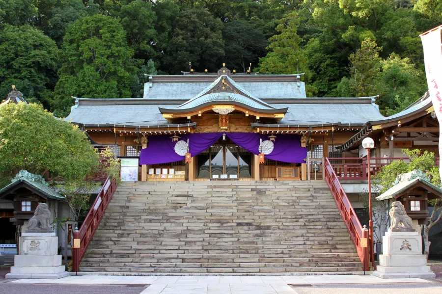 Suwa Shrine (Đền thờ Suwa Taisha) Nagasaki, Nhật Bản