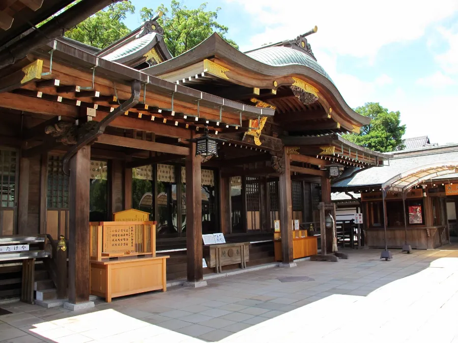 Suwa Shrine (Đền thờ Suwa Taisha) Nagasaki, Nhật Bản