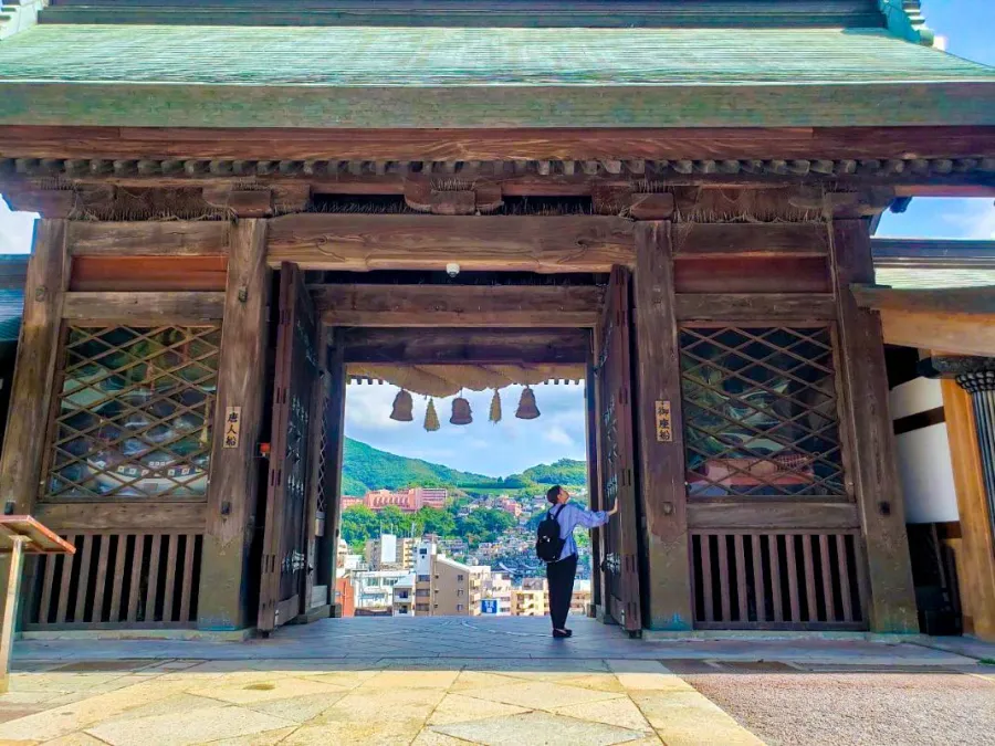 Suwa Shrine (Đền thờ Suwa Taisha) Nagasaki, Nhật Bản