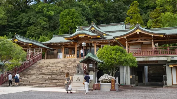 Suwa Shrine (Đền thờ Suwa Taisha) Nagasaki, Nhật Bản