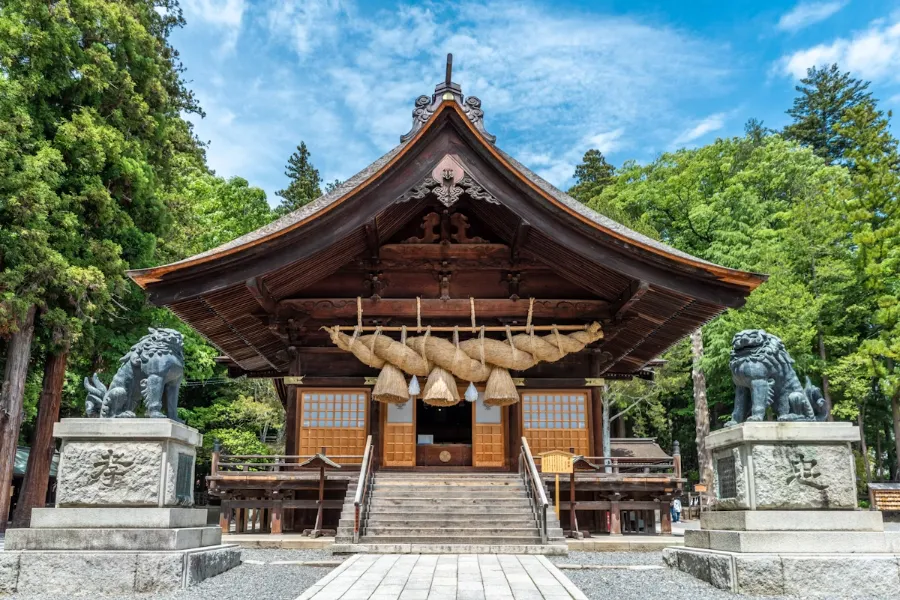 Suwa Shrine (Đền thờ Suwa Taisha) Nagasaki, Nhật Bản