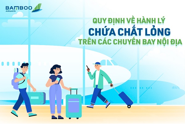 Quy định mang chất lỏng lên máy bay mới nhất