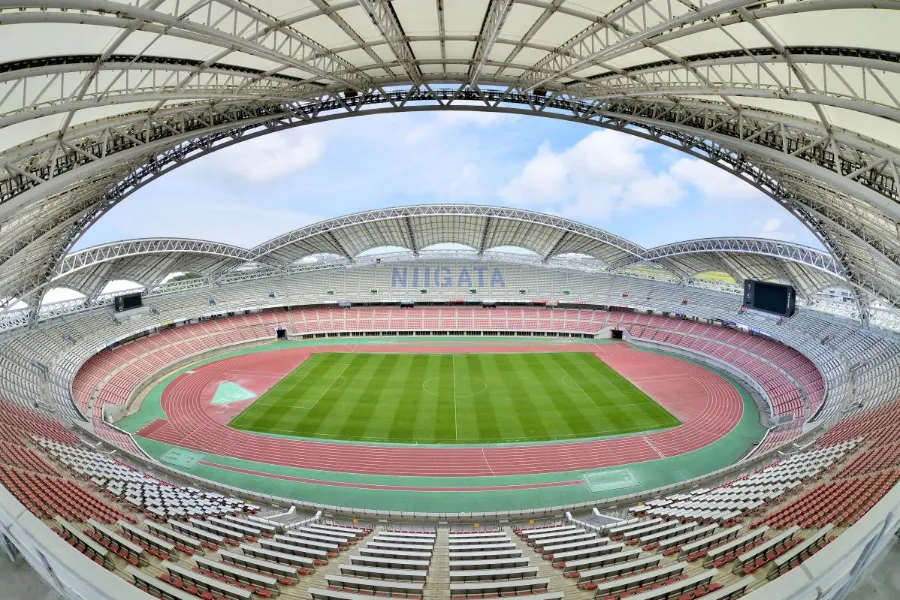 Denka Big Swan Stadium: Thiên nga trắng giữa lòng Niigata