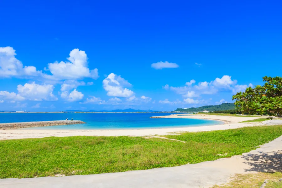 Bãi biển Hamahiga | Uruma, Okinawa Nhật Bản