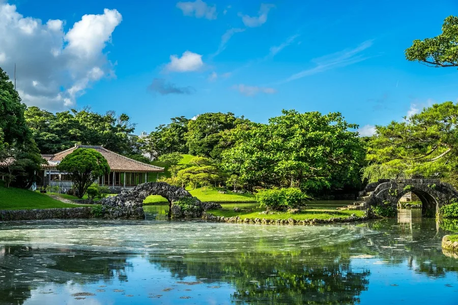 khu vườn hoàng gia Shikinaen | Thành phố Naha, Okinawa