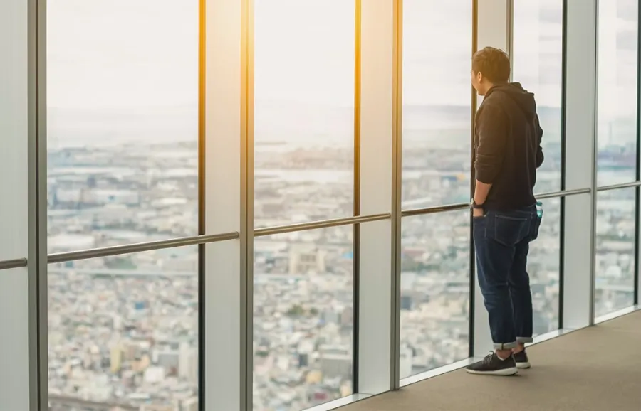 Top 19 địa điểm ngắm hoa anh đào ở Osaka vào mùa xuân Tòa nhà Umeda Sky | Ngắm hoa anh đào ở Osaka