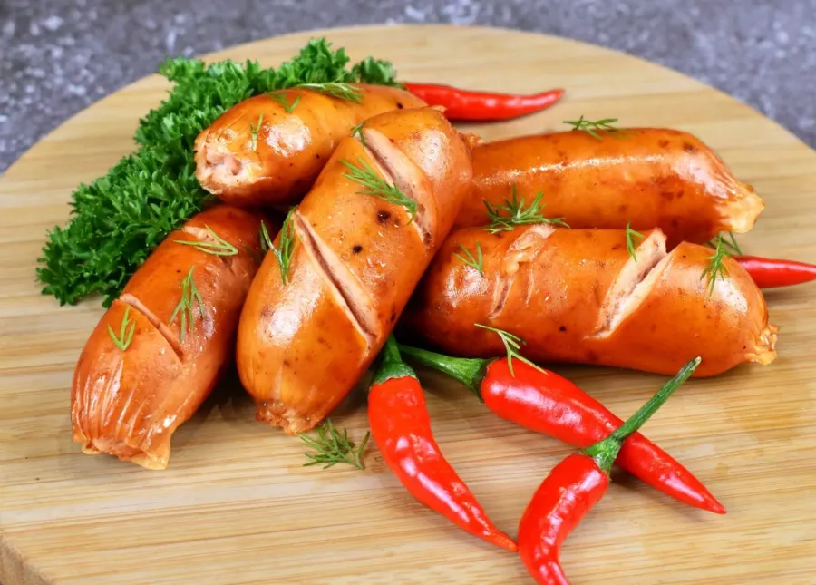 Có được mang xúc xích lên máy bay không?