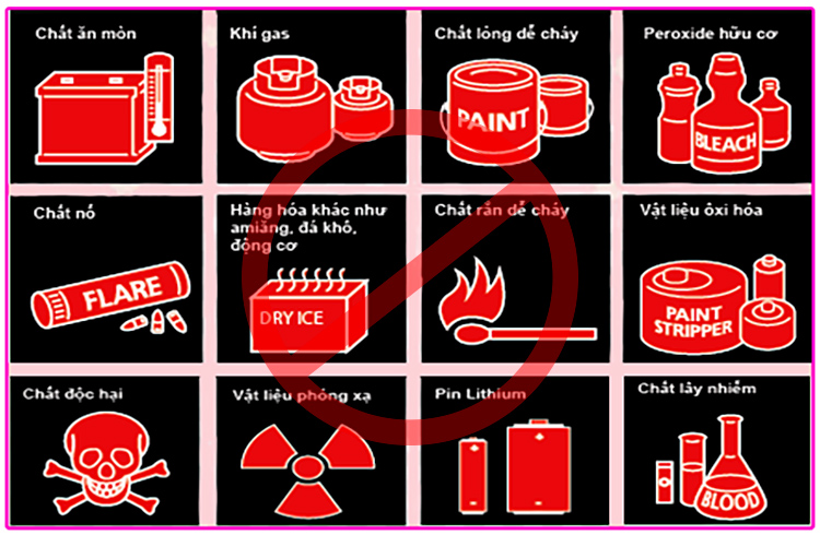 Những đồ cấm mang sang Nhật để tránh rắc rối