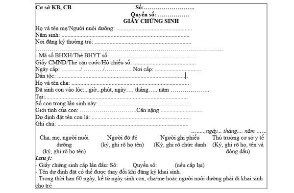 Giấy khai sinh đi máy bay & Những điều cần biết