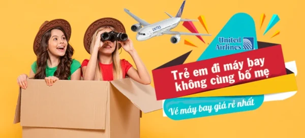 Trẻ em đi máy bay không cùng bố mẹ: Dịch vụ hỗ trợ trẻ em đi máy bay một mình