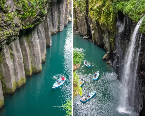 Takachiho Gorge: Chèo thuyền kayak giữa hẻm núi thiêng