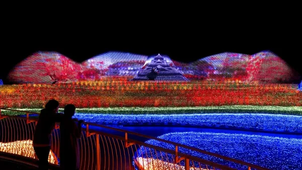 Nabana no Sato: Bản giao hưởng ánh sáng giữa lòng Nhật Bản